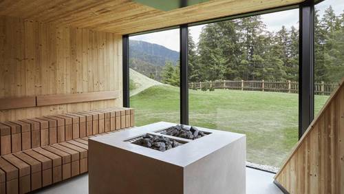 The Sauna with an amazing view