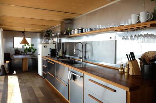 A large full-equipped kitchen so you can relax in comfort