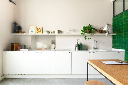 Clean and minimalist kitchen