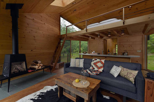 Interior the Willow Cabin